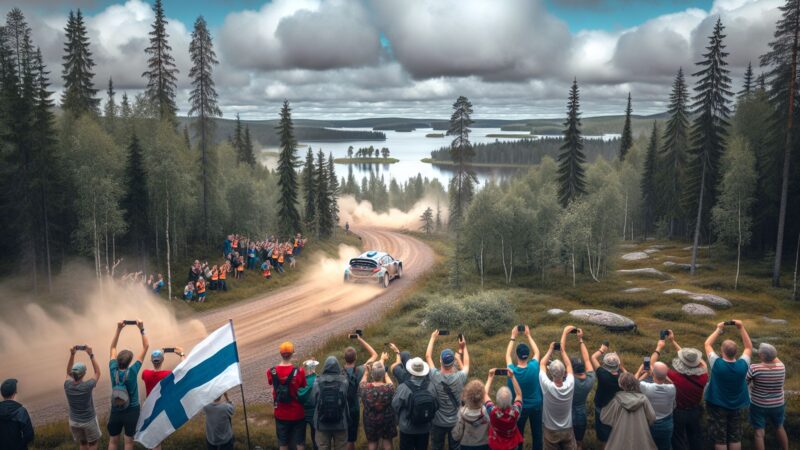Suomen ralli – Suomen sydän sykkii rallille