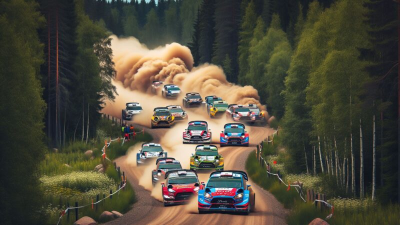 Suomen ralli – kuumaa kisavauhtia sorateillä