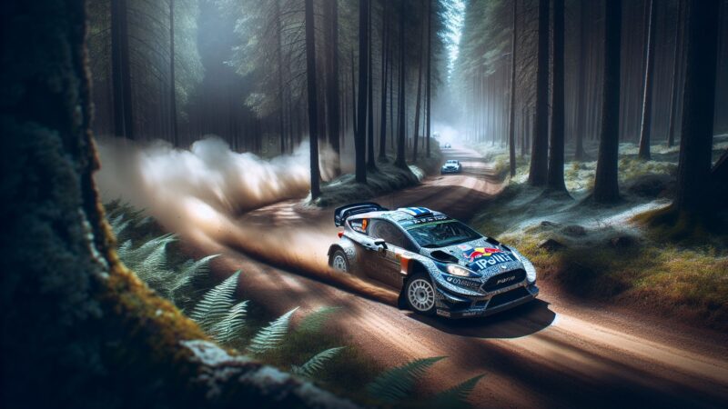 Suomen ralli – Hurjan nopeita käännöksiä metsän siimeksessä