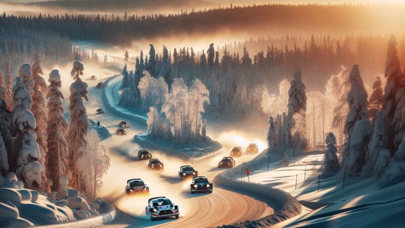Rallin Kutsu: Lumisen Maiseman Kruunaamat Haastajat Suomen MM-Rallissa
