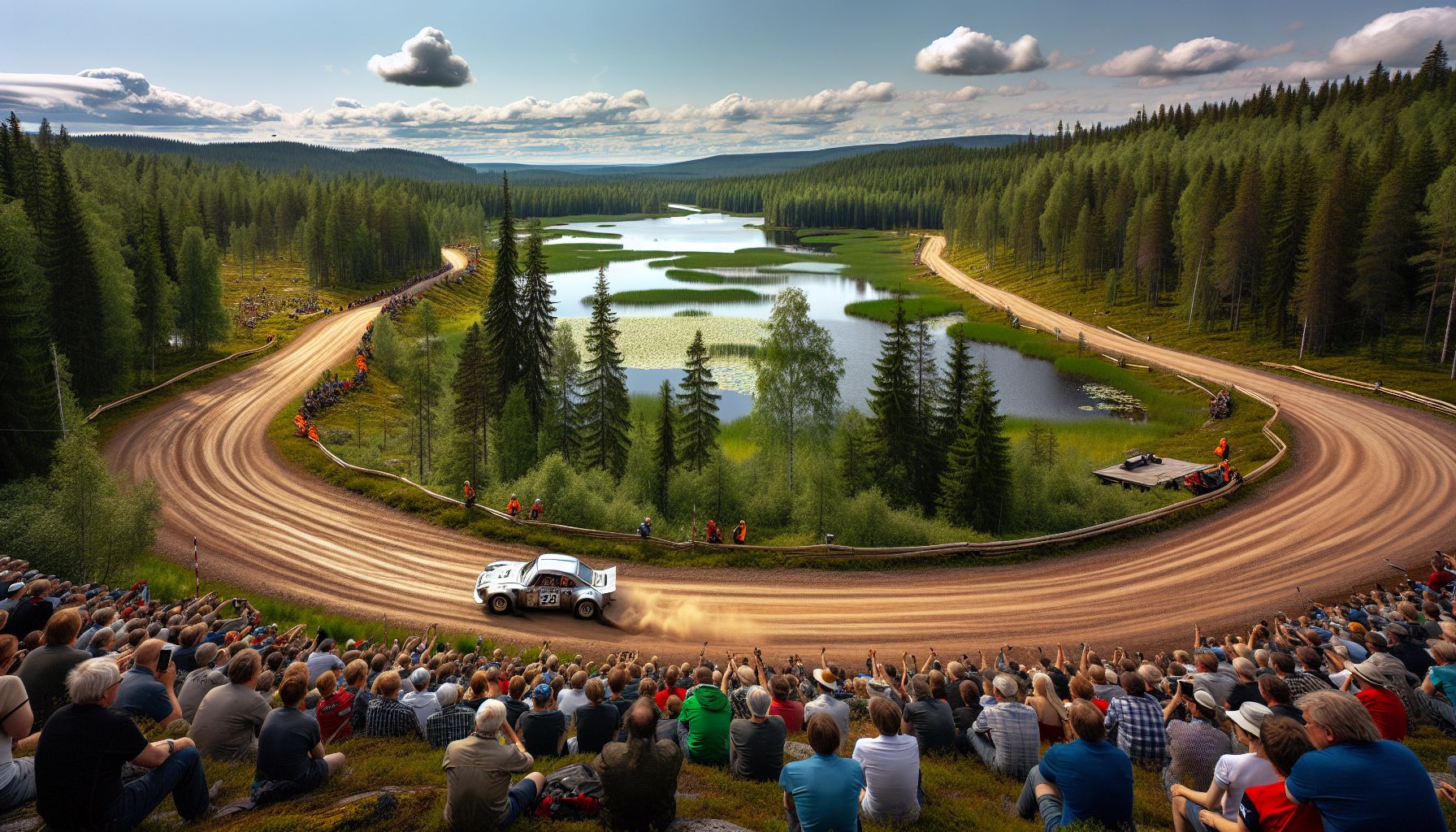Suomen Ralli – Luonnonkauneutta ja Nostalgiaa Napakymppiradalla