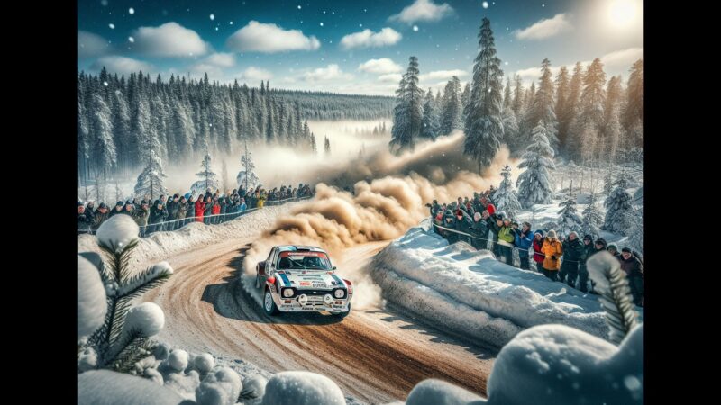 Into jää ja pöly – näkökulma Suomen ralliin