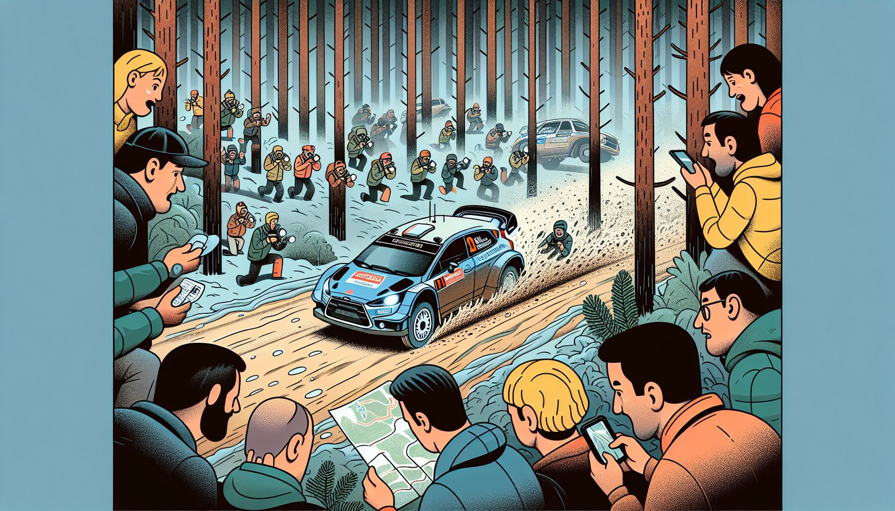 Sydämen päristelee – Katsaus Suomen Ralliin