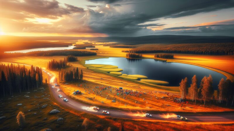Suomen Ralli – Tanssi Järvimaisemissa