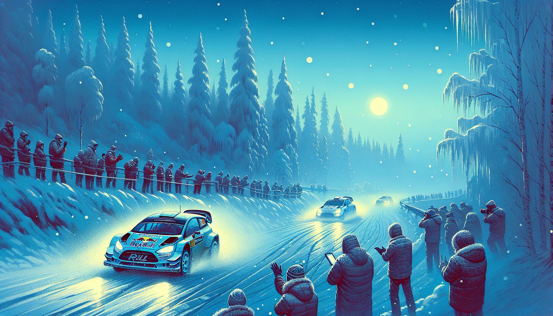 Jäänsininen taika – syvä sukellus Suomen ralliin